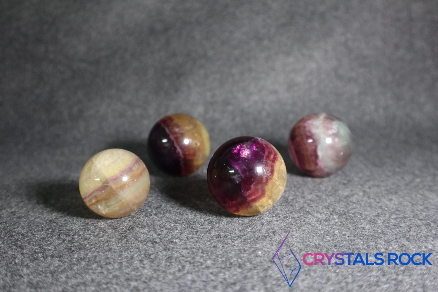 Fluorite Spheres (purple)