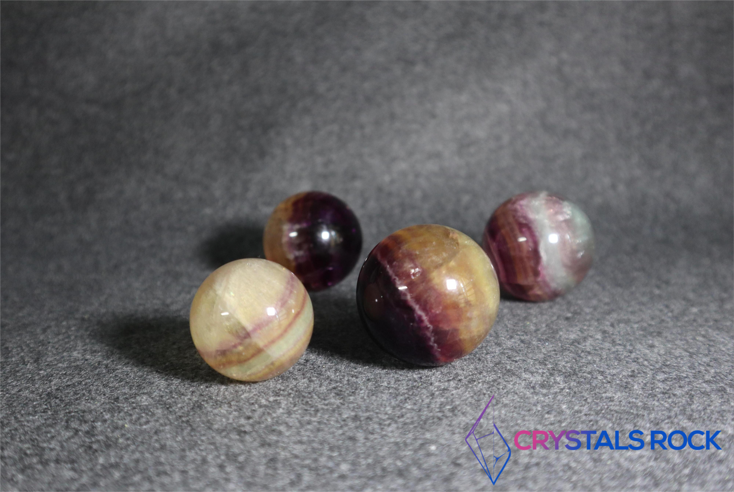 Fluorite Spheres (purple)